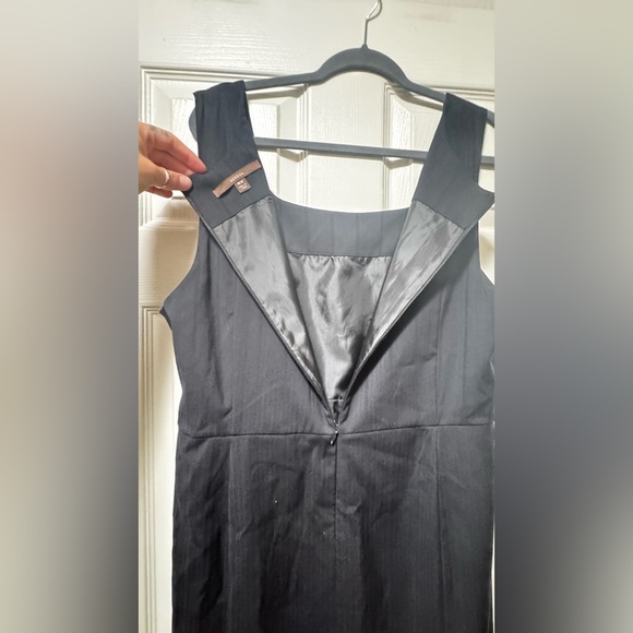 Merona Black Dress with Zipper Back - Picture 7 of 7